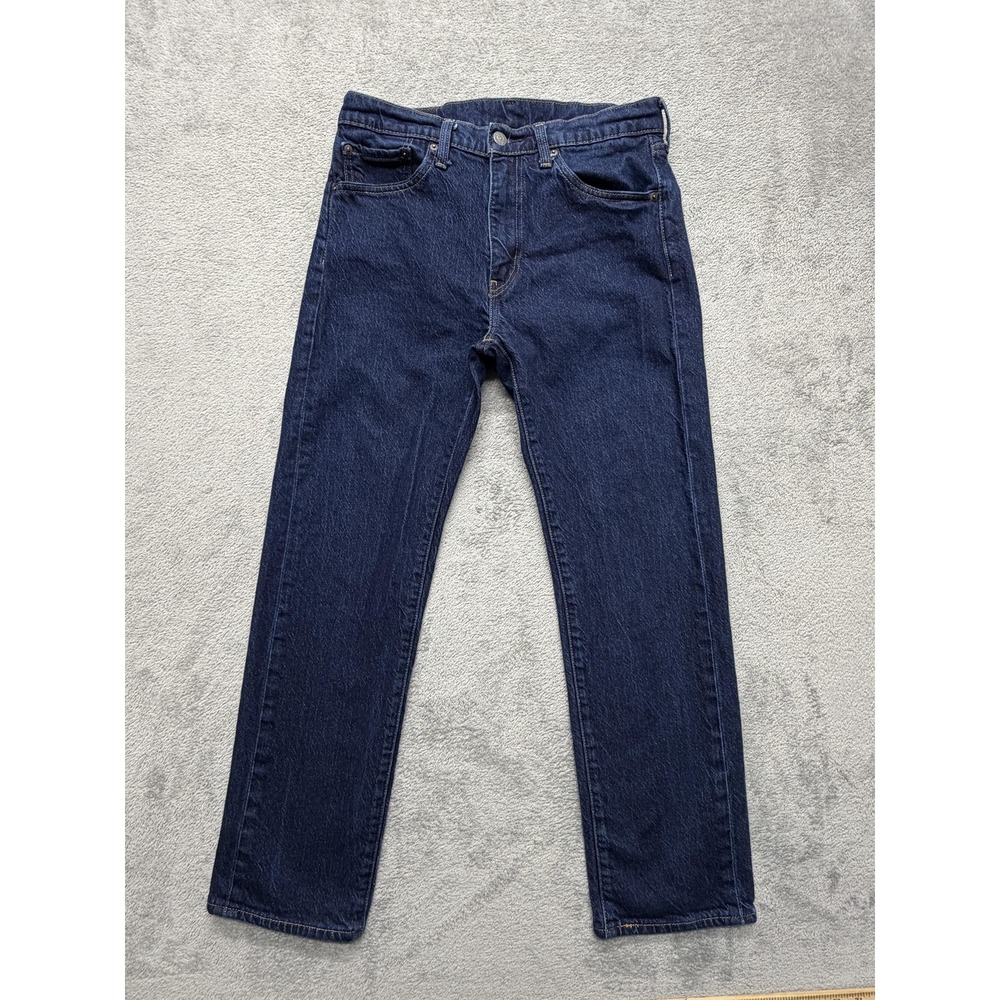 Levi's 505 Jeans Mens Measured 31x28 Denim Straight Leg‎ Regular Fit 00505-3037